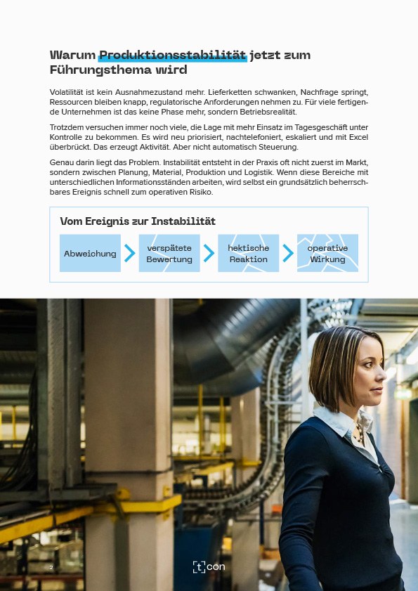 Whitepaper: Stabile Produktion in einer instabilen Welt, Seite 2